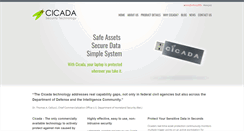 Desktop Screenshot of cicadasecurity.com